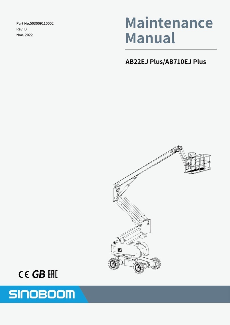 Sinoboom AB22EJ Plus Maintenance manual