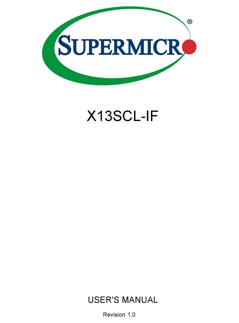 Supermicro X13SCL-IF User manual