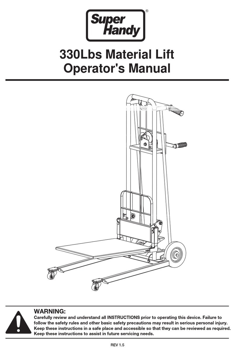 Super Handy GUO097 Operator's manual