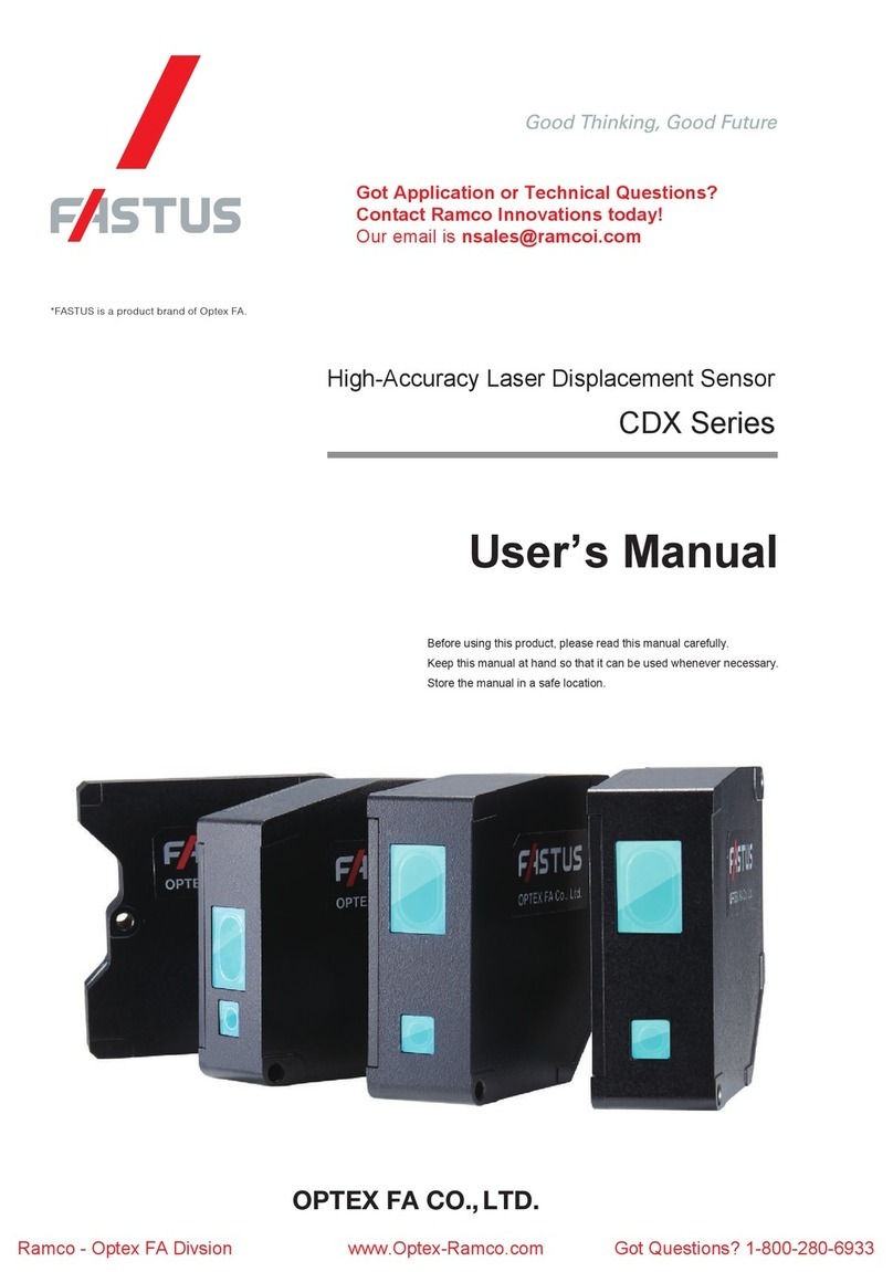Fastus CDX Series user manual