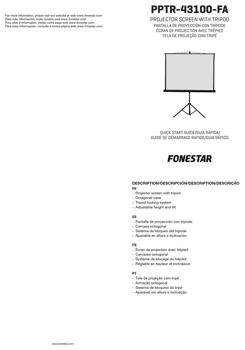 FONESTAR PPTR-43100-FA quick start guide
