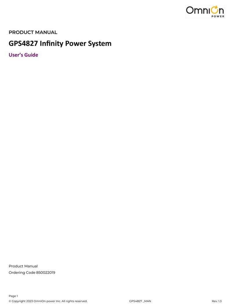OmniOn Power GPS4827 product manual