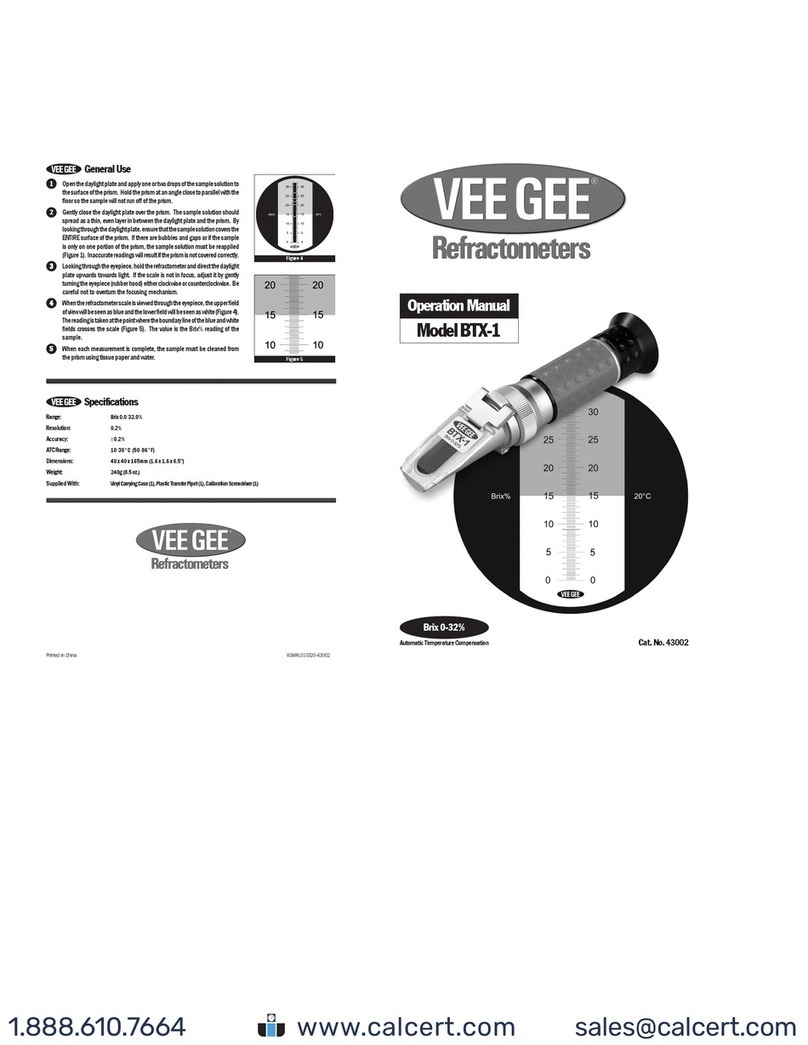 VEE GEE BTX-1 User manual