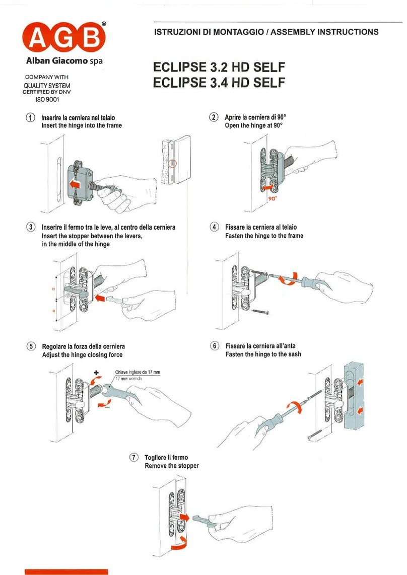 AGB ECLIPSE 3.2 HD SELF User manual