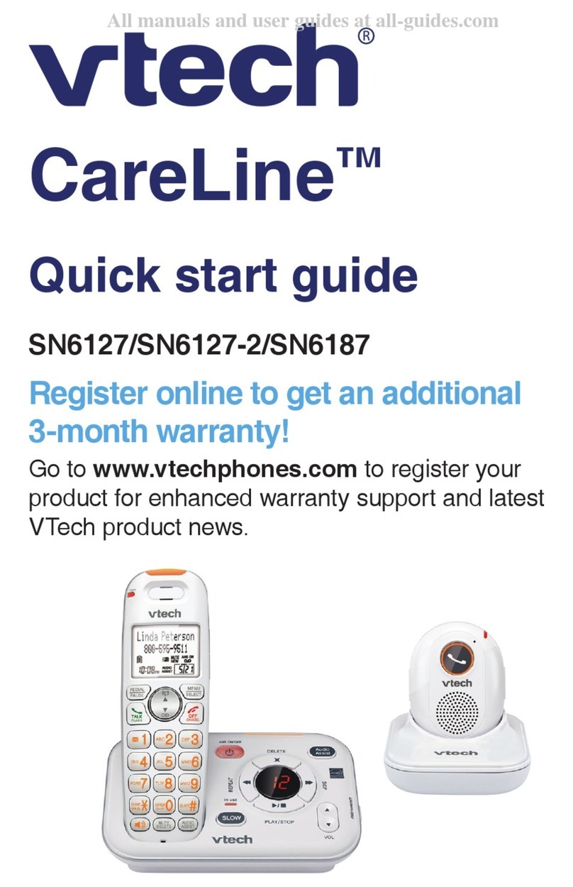V-tech SN6127 User manual