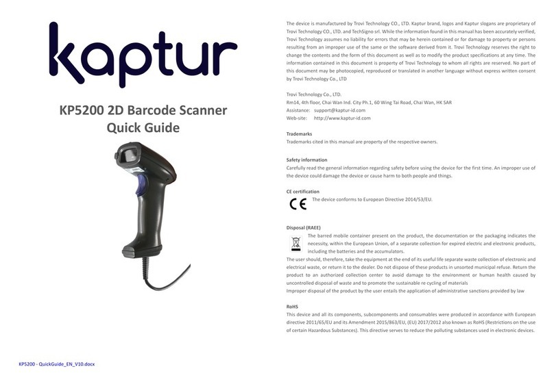 Kaptur KP5200 User manual