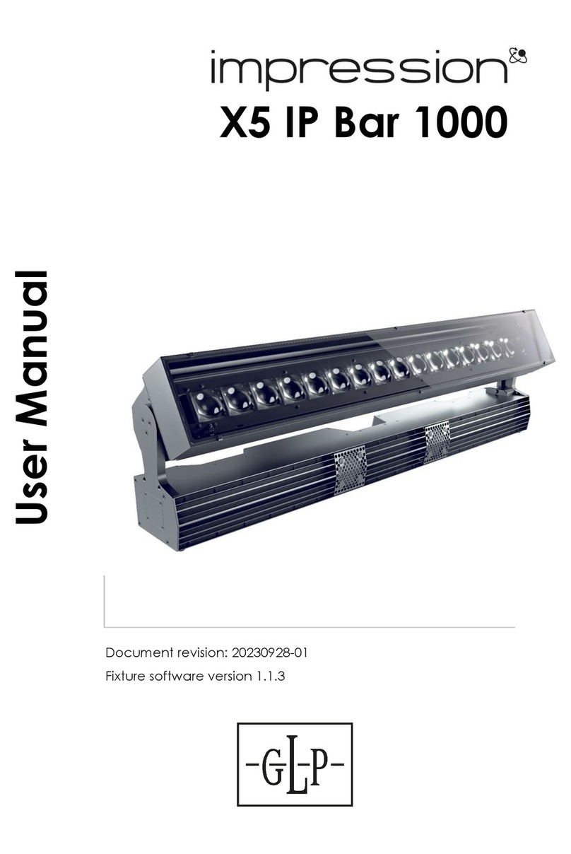 GLP Impression X5 IP Bar 1000 user manual GLP Impression X5 IP Bar 1000 user manual