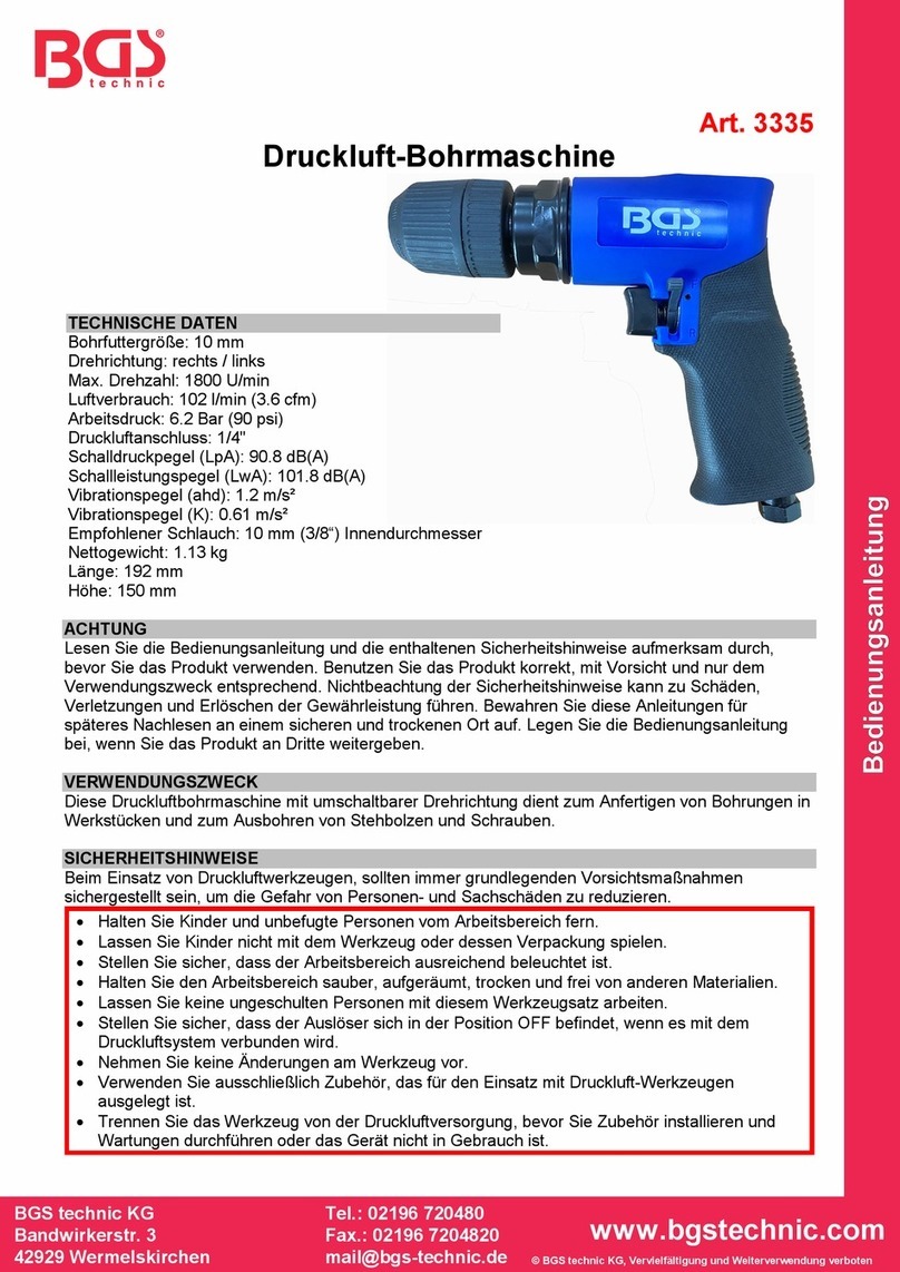 BGS technic 3335 User manual