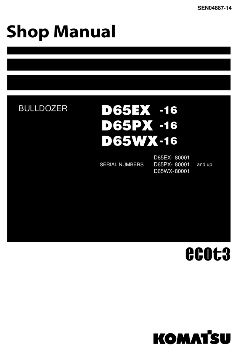 Komatsu D65EX-80001 Install guide