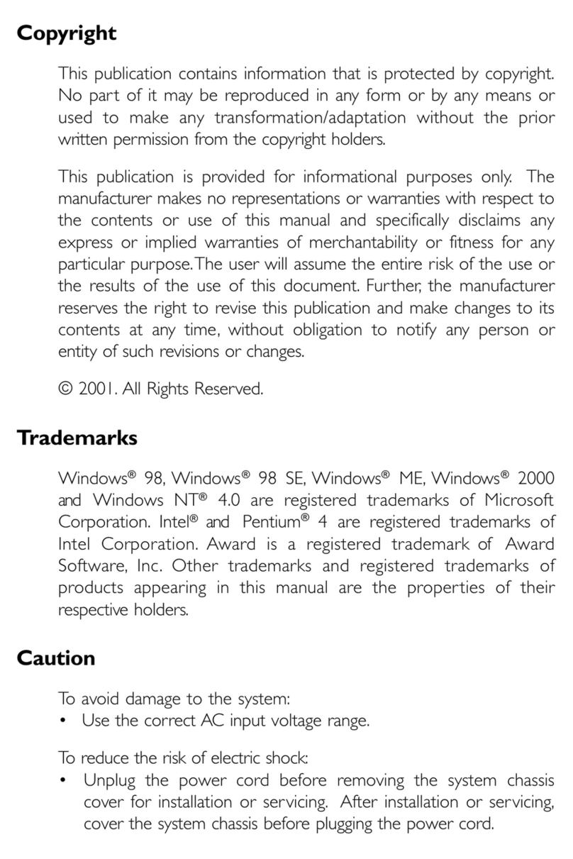 DFI NT70-SA User manual