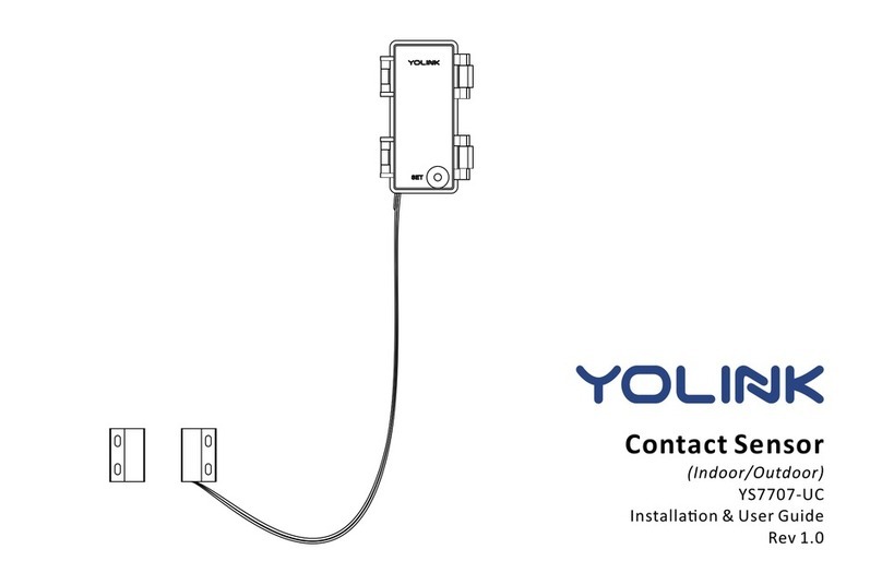 Yolink YS7707-UC Installation and user guide