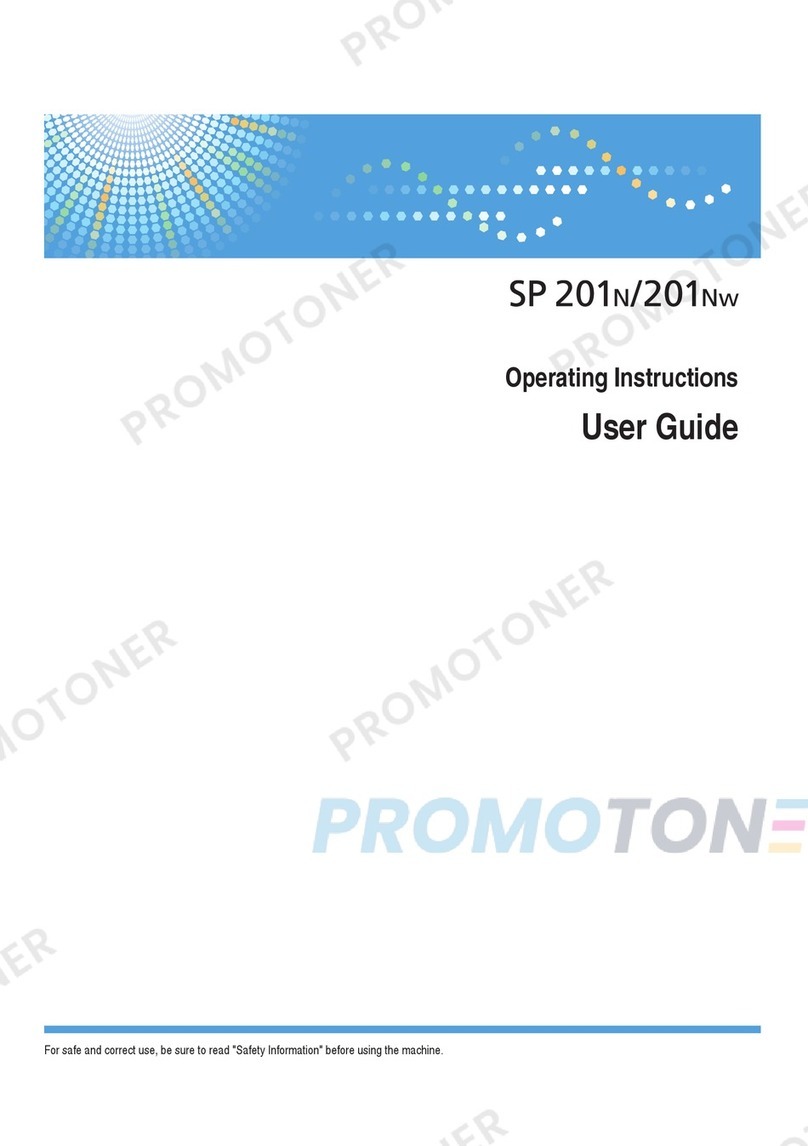 Ricoh SP 201n User manual
