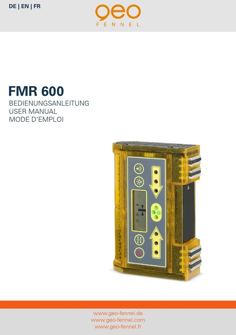 geo-FENNEL FMR 600 user manual