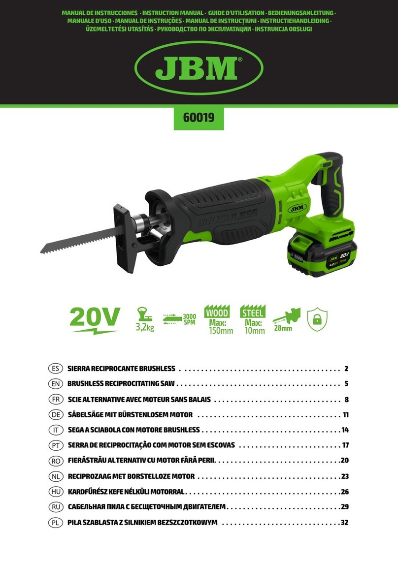JBM 60019 instruction manual