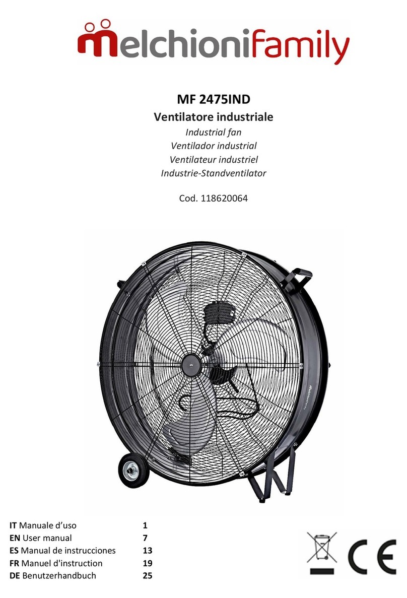 Melchioni MF 2475IND user manual Melchioni MF 2475IND user manual