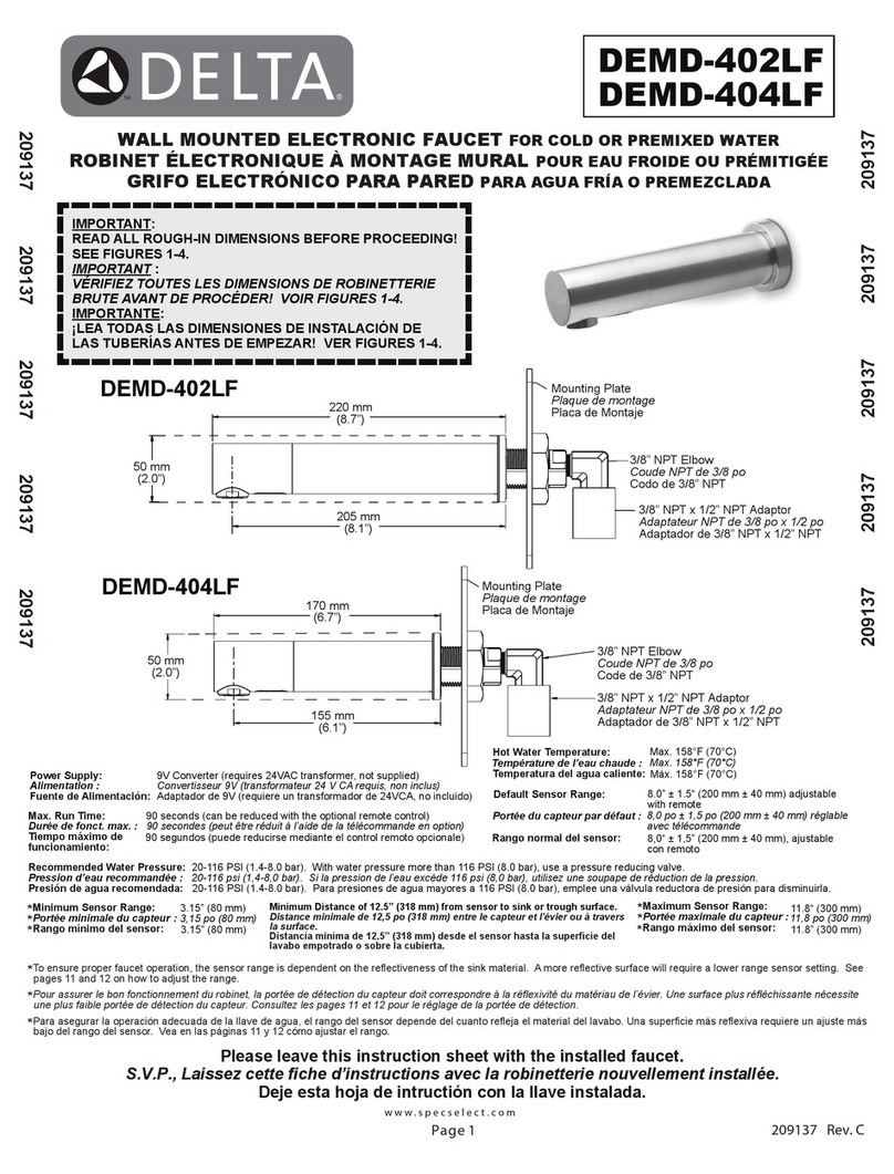 Delta DEMD-402LF User manual