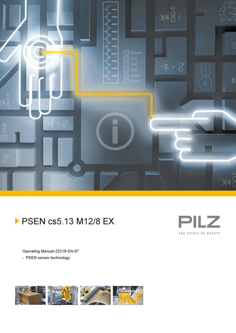 Pilz PSEN cs5.13 M12/8 EX User manual