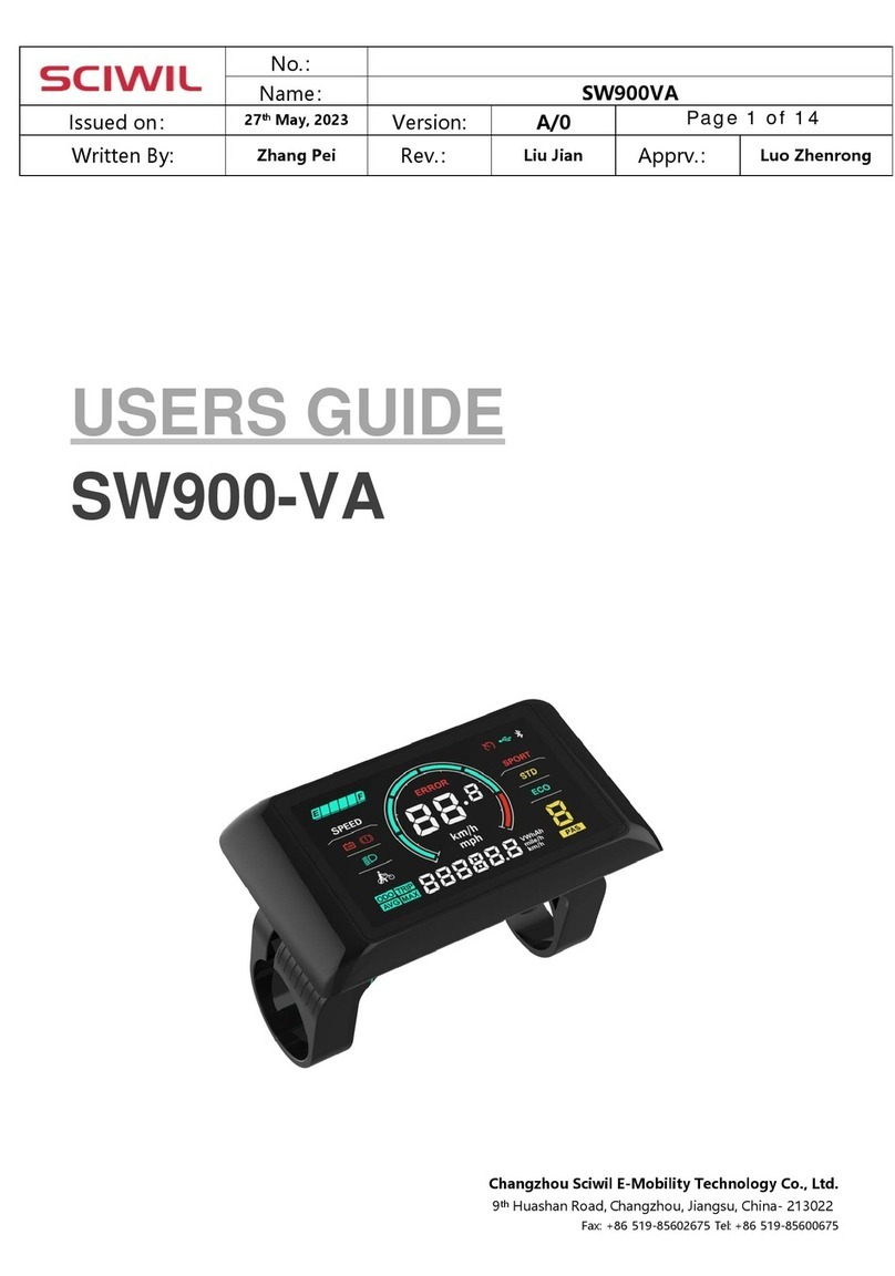 SCIWIL SW900-VA User manual