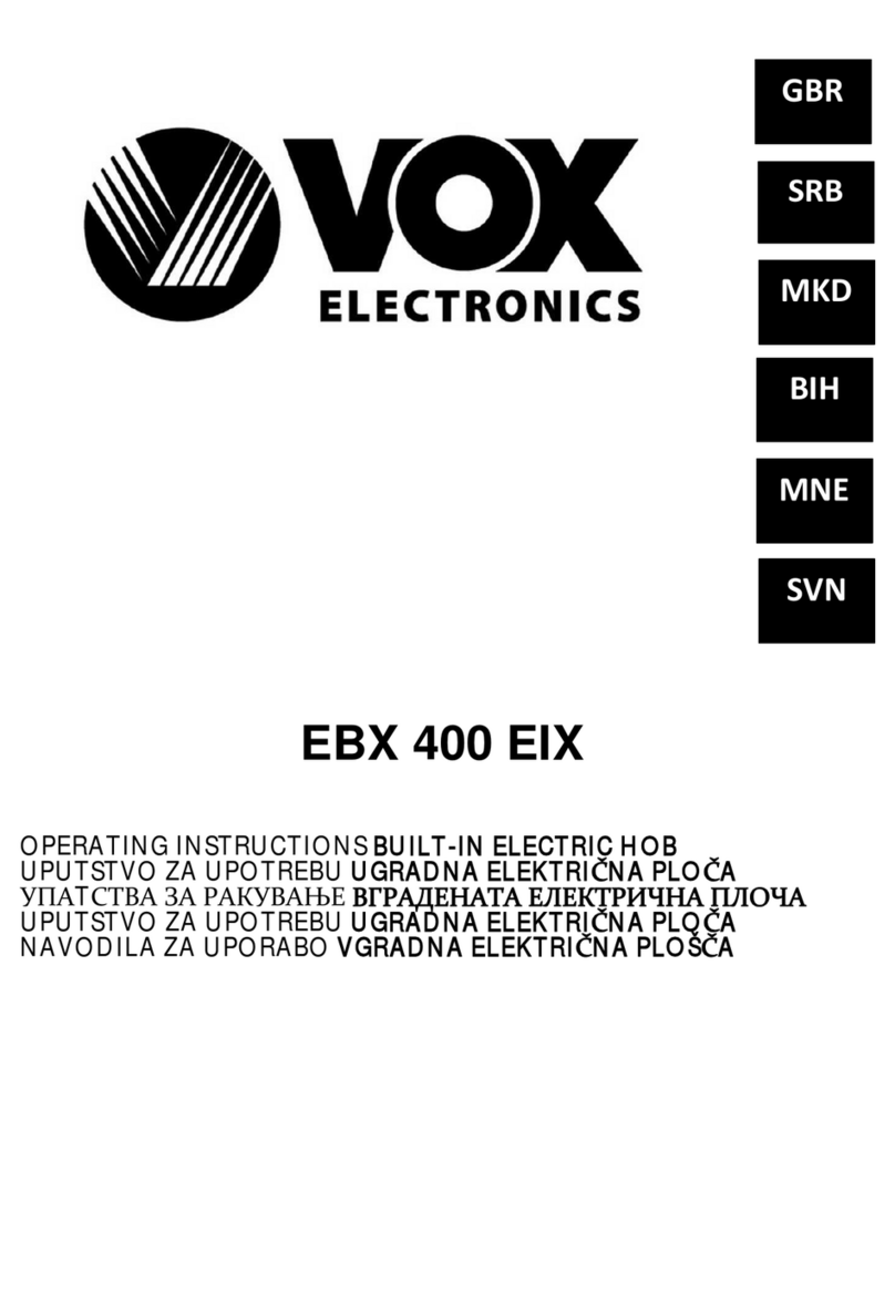 VOX electronics EBX 400 EIX User manual