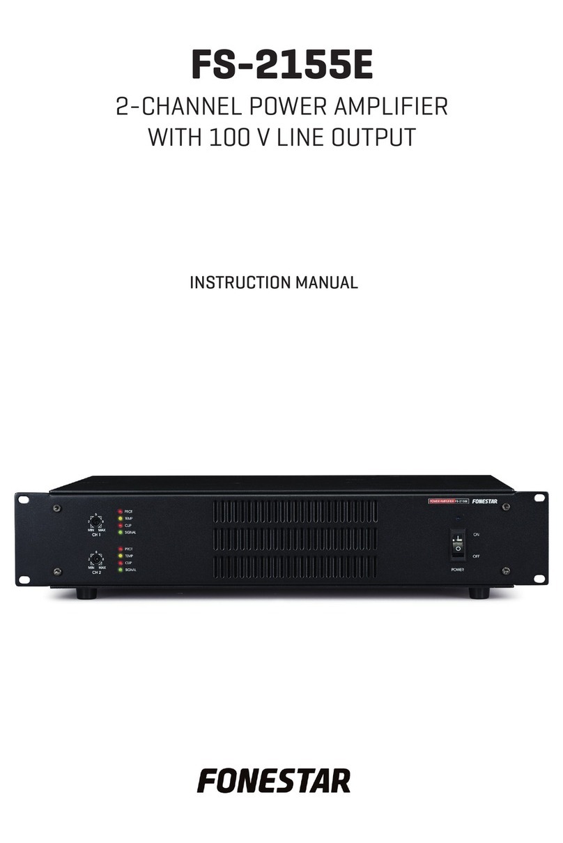 FONESTAR FS-2155E instruction manual