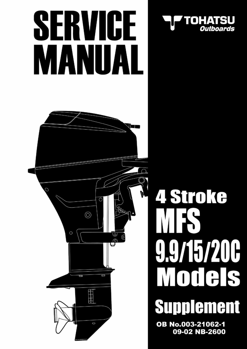 TOHATSU MFS 9.9 Service manual