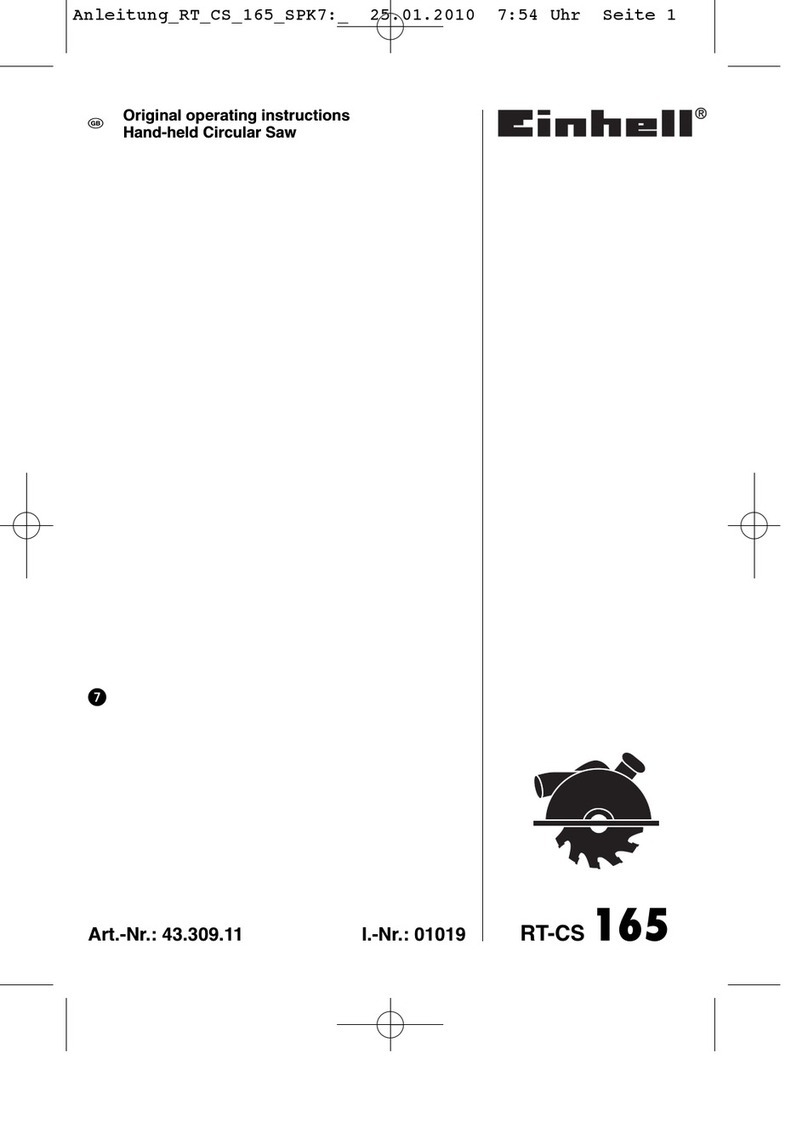 EINHELL 43.309.11 User manual