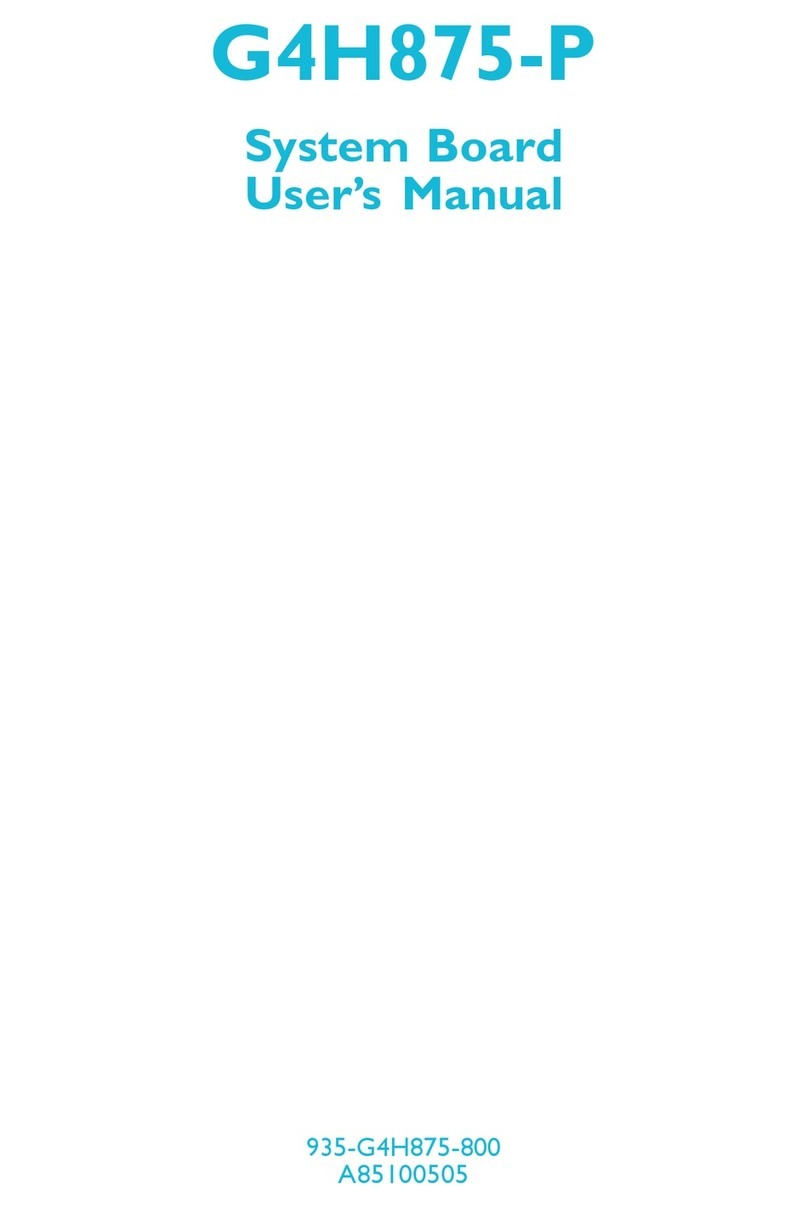 DFI G4H875-P User manual