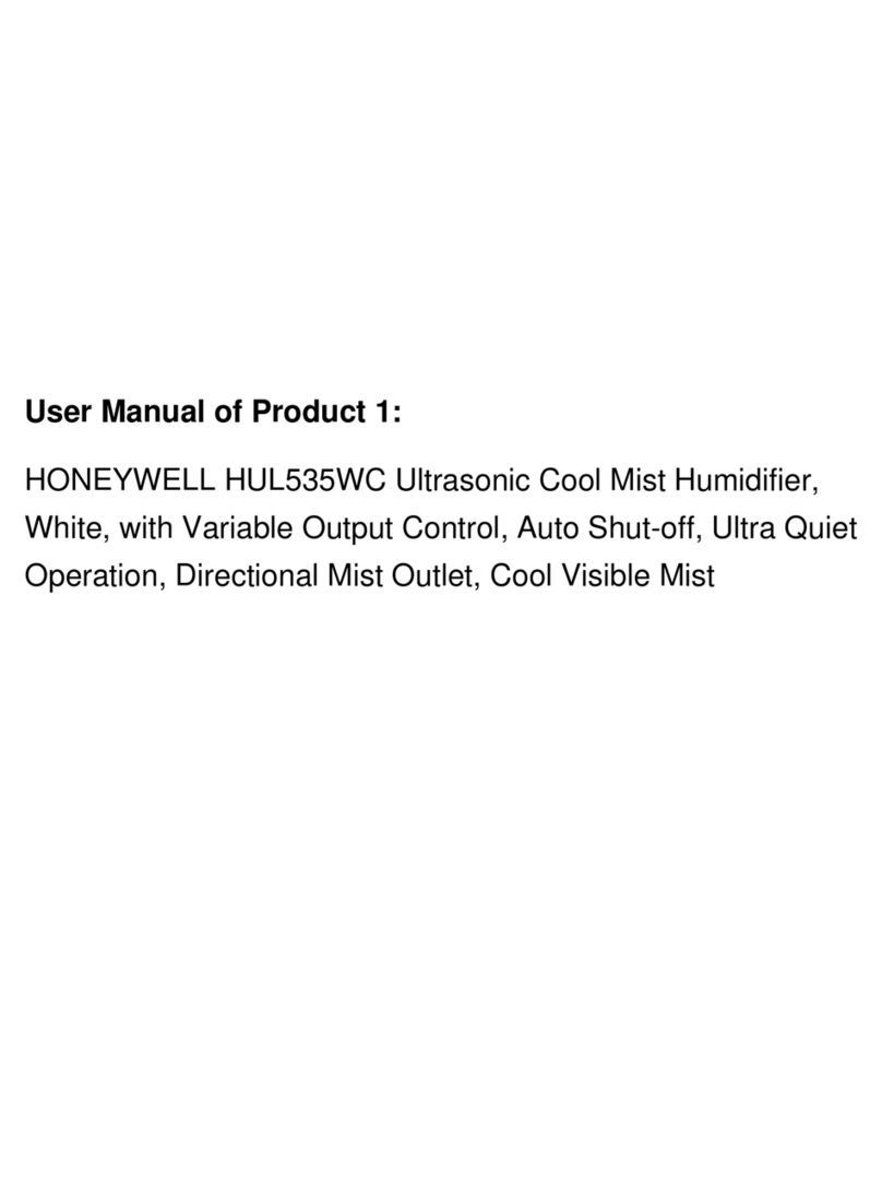 Honeywell HUL535WC User manual