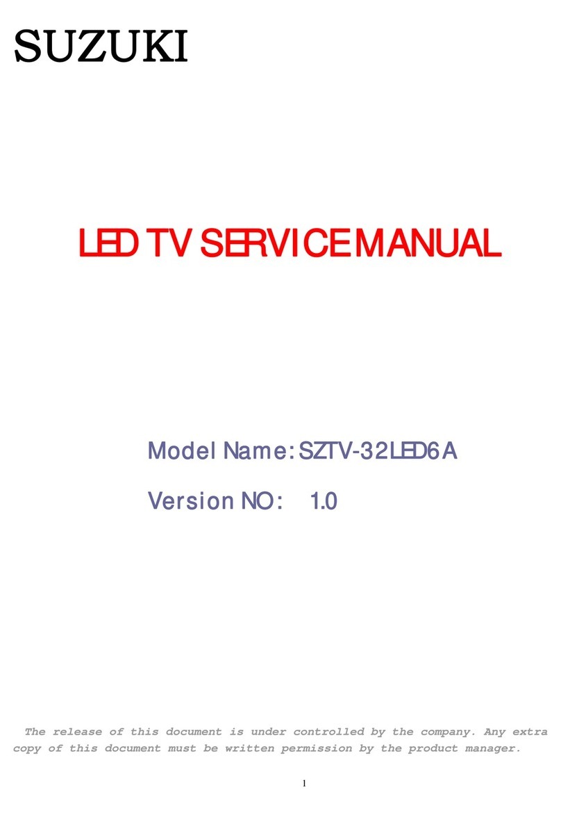 Suzuki SZTV-32LED6A User manual