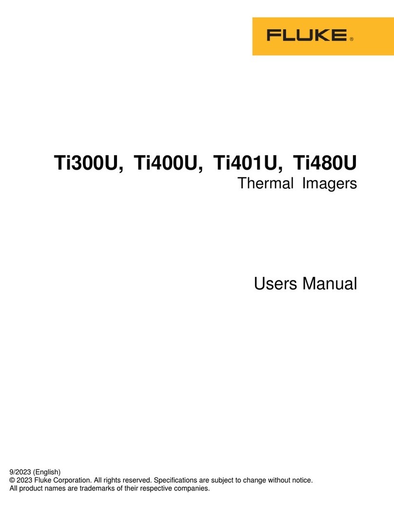 Fluke Ti300U User manual Fluke Ti300U User manual