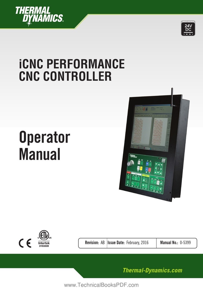 Thermal Dynamics iCNC Performance Operator's manual