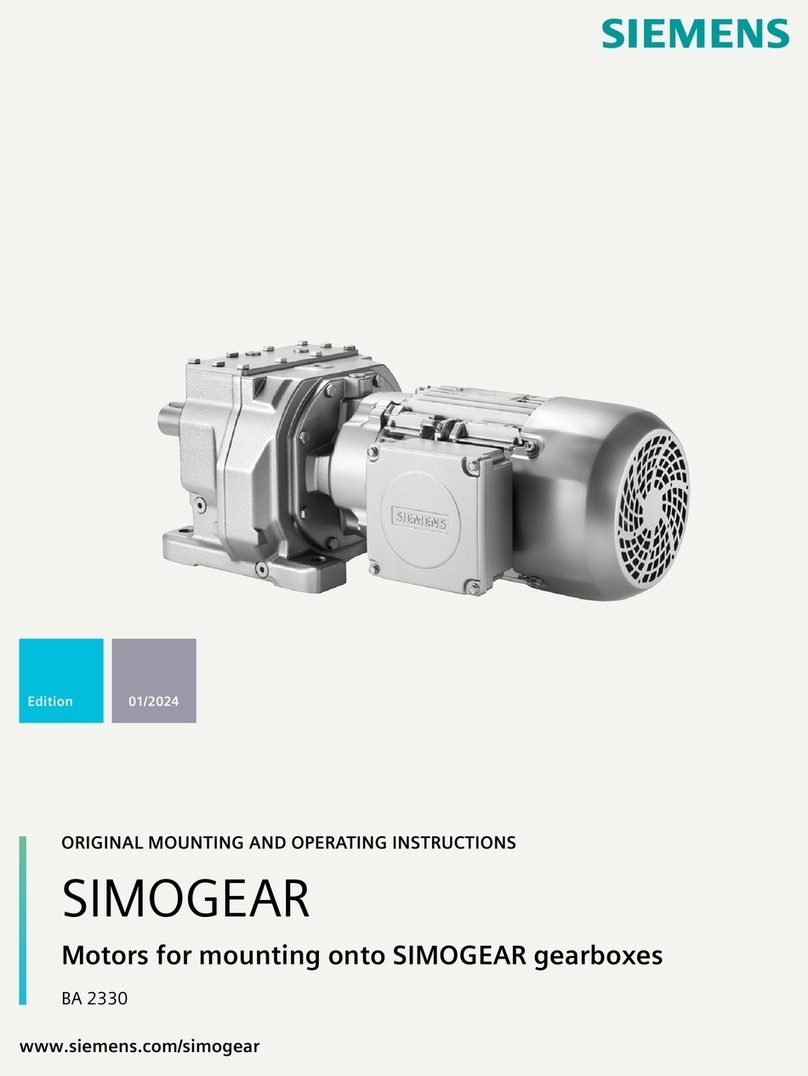 Siemens SIMOGEAR BA 2330 User manual