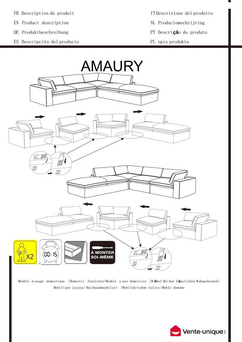 Vente Unique AMAURY Product description