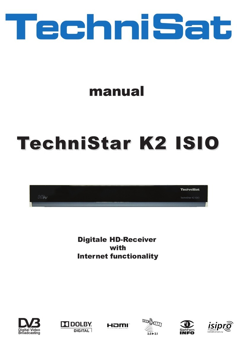 TechniSat TechniStar K2 ISIO manual