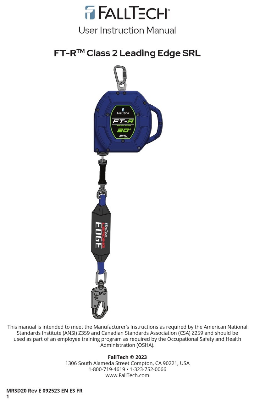 Falltech FT-R 721530LE Operator's manual