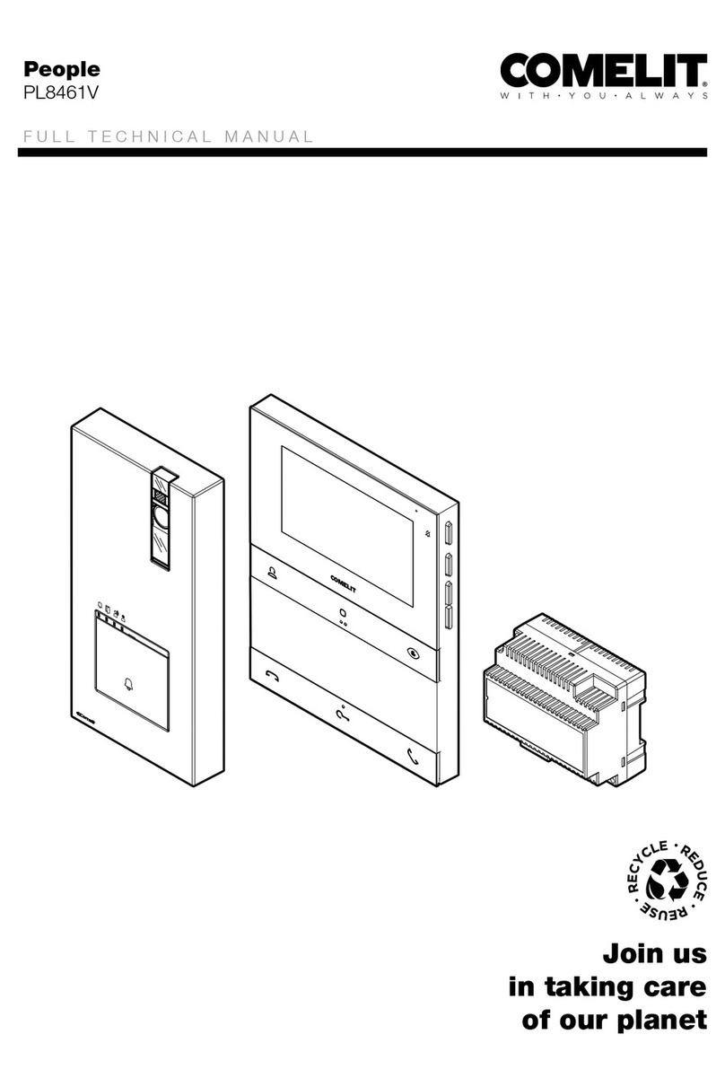 Comelit Quadra Series User manual