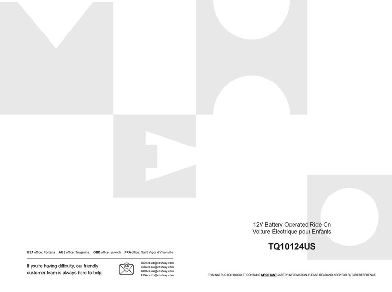 Costway TQ10124US User manual