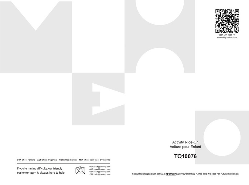 Costway TQ10076 Instruction booklet