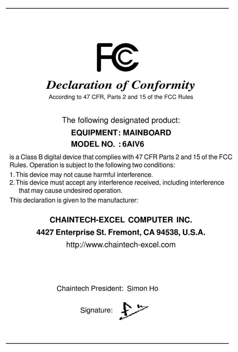 CHAINTECH 6AIV6 manual