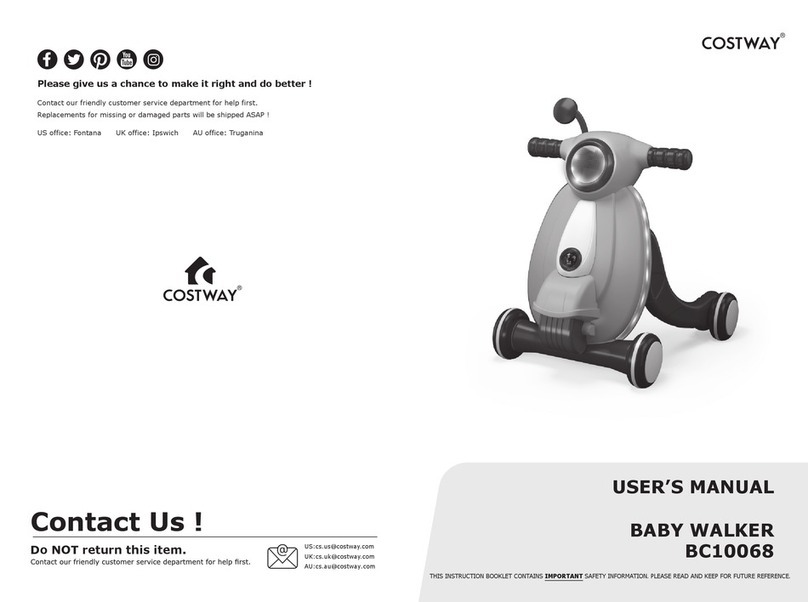 Costway BC10068 User manual