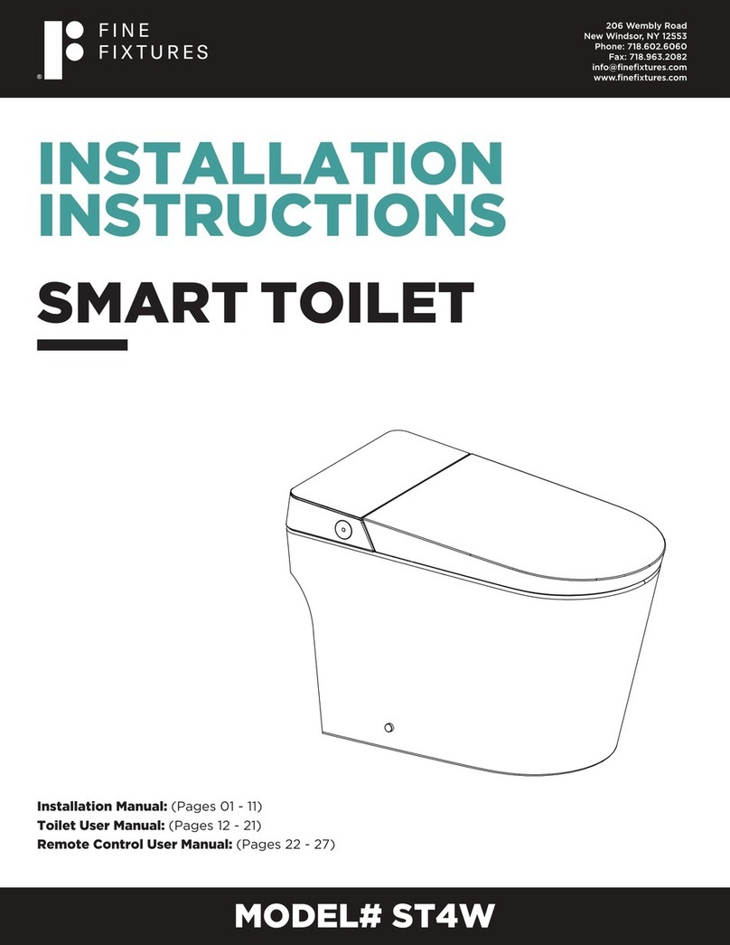 fine fixtures ST4W installation instructions
