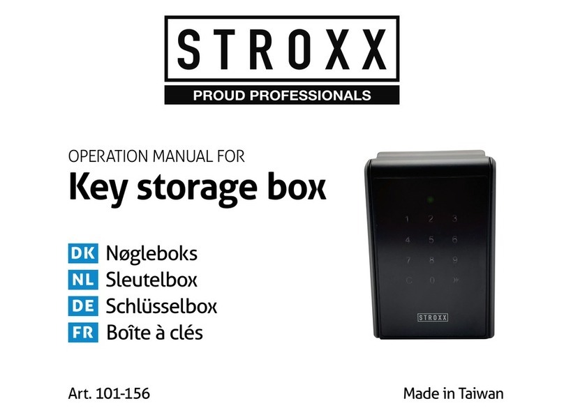 Stroxx 101-156 Operation manual