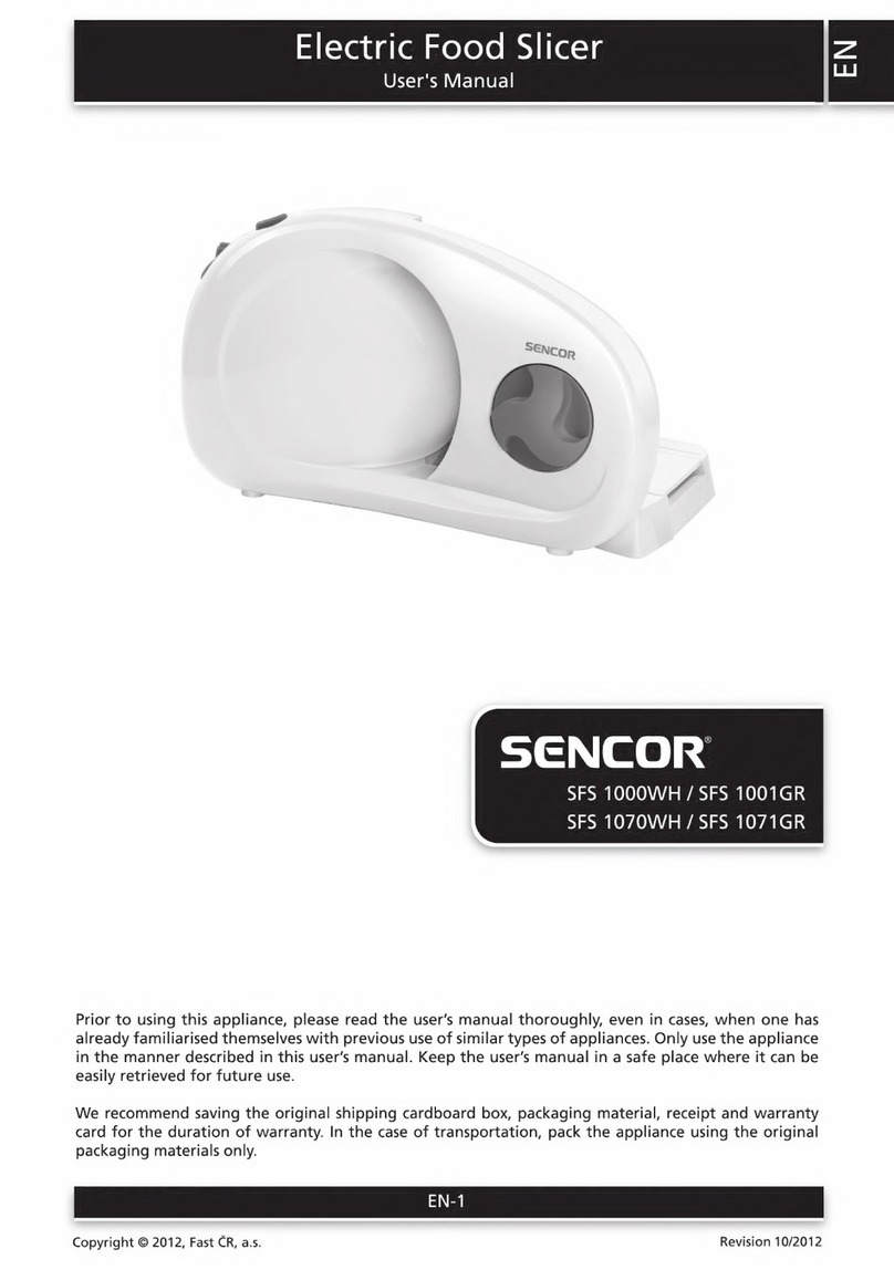 Sencor SFS 1000WH User manual