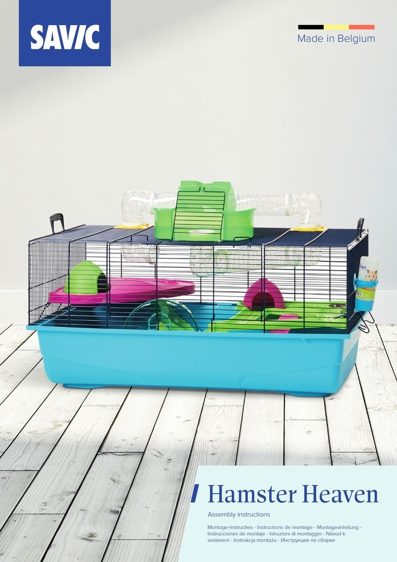 Savic Hamster Heaven Assembly instructions
