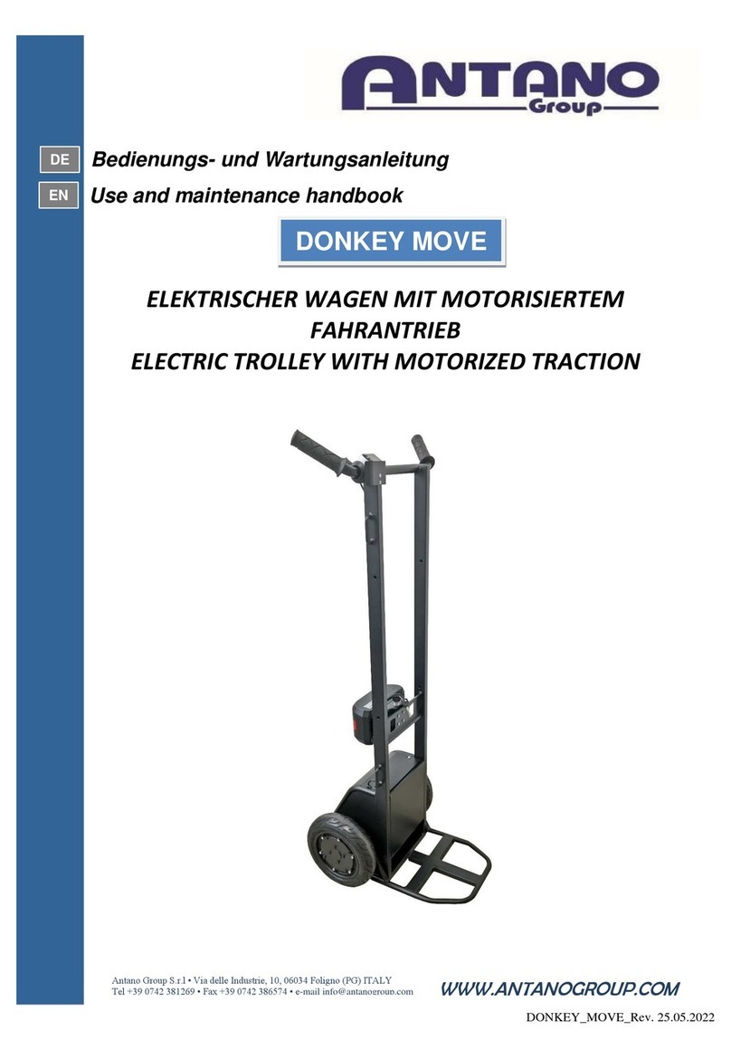 Antano Group Donkey Move Use and maintenance handbook