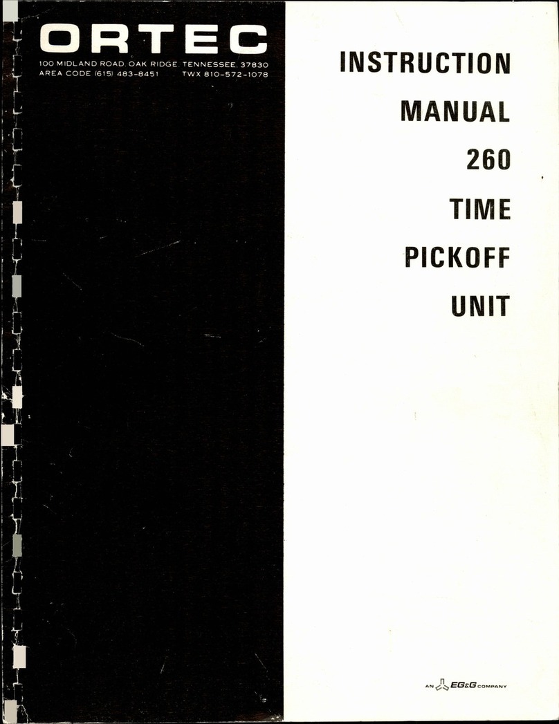 EG&G ORTEC 260 instruction manual