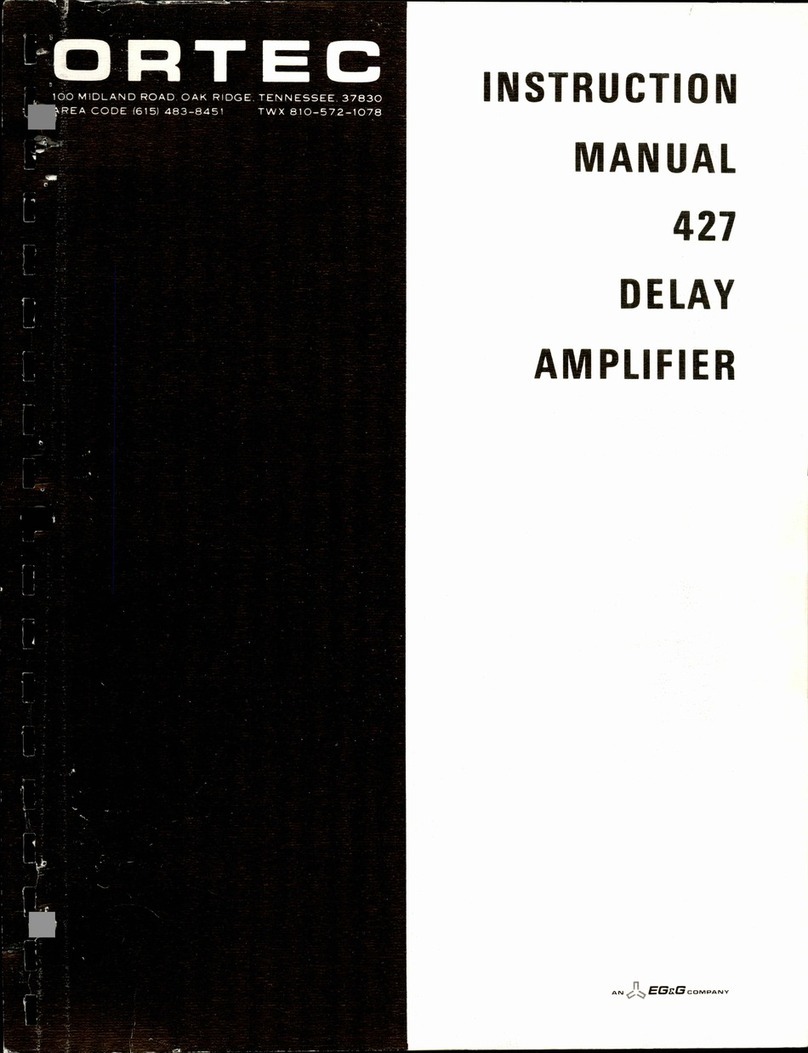 EG&G ORTEC 427 instruction manual