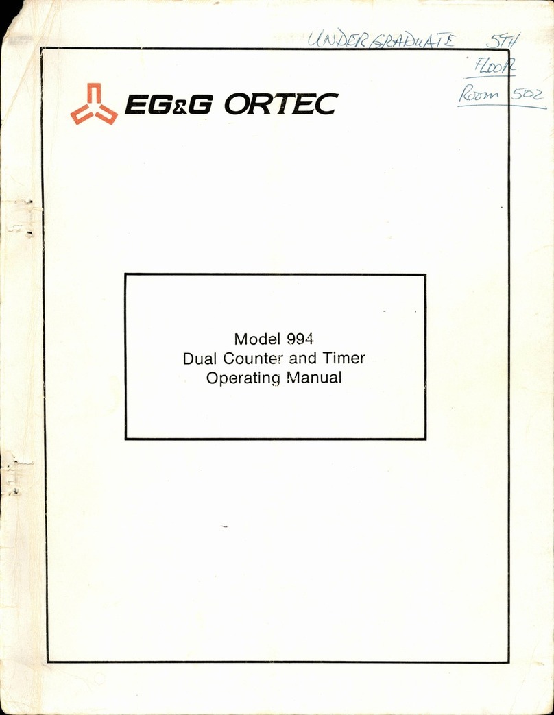 EG&G ORTEC 994 operating manual