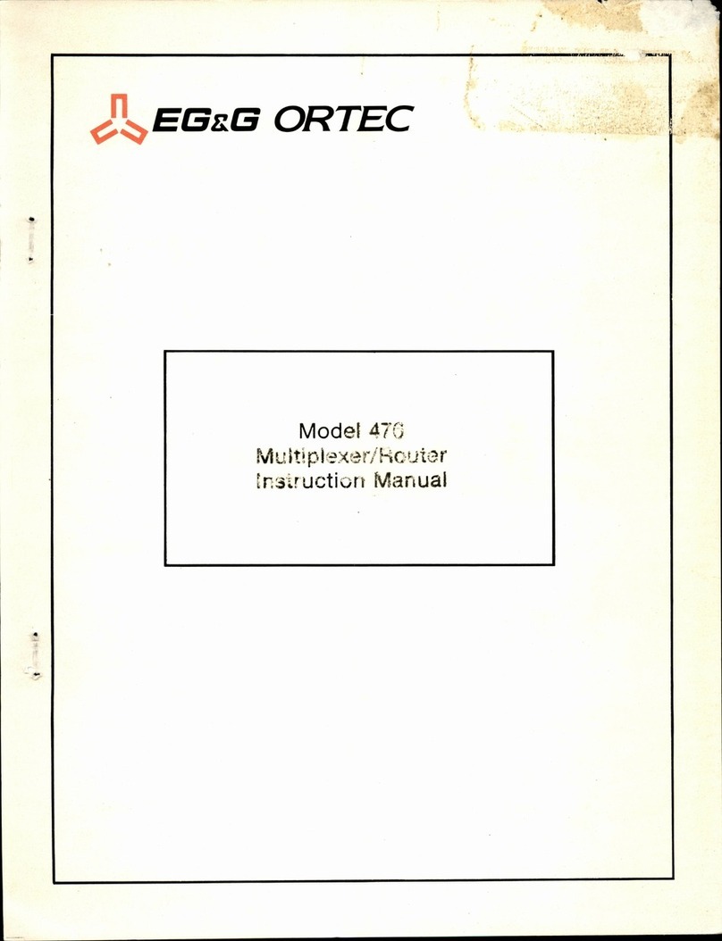 EG&G ORTEC 476 instruction manual