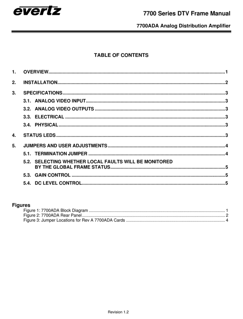 evertz 7700 Series manual
